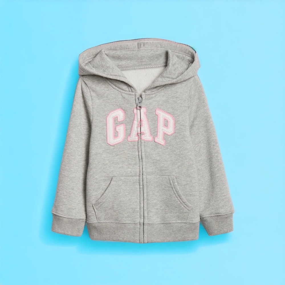 babyGap Gap Logo Zip Hoodie